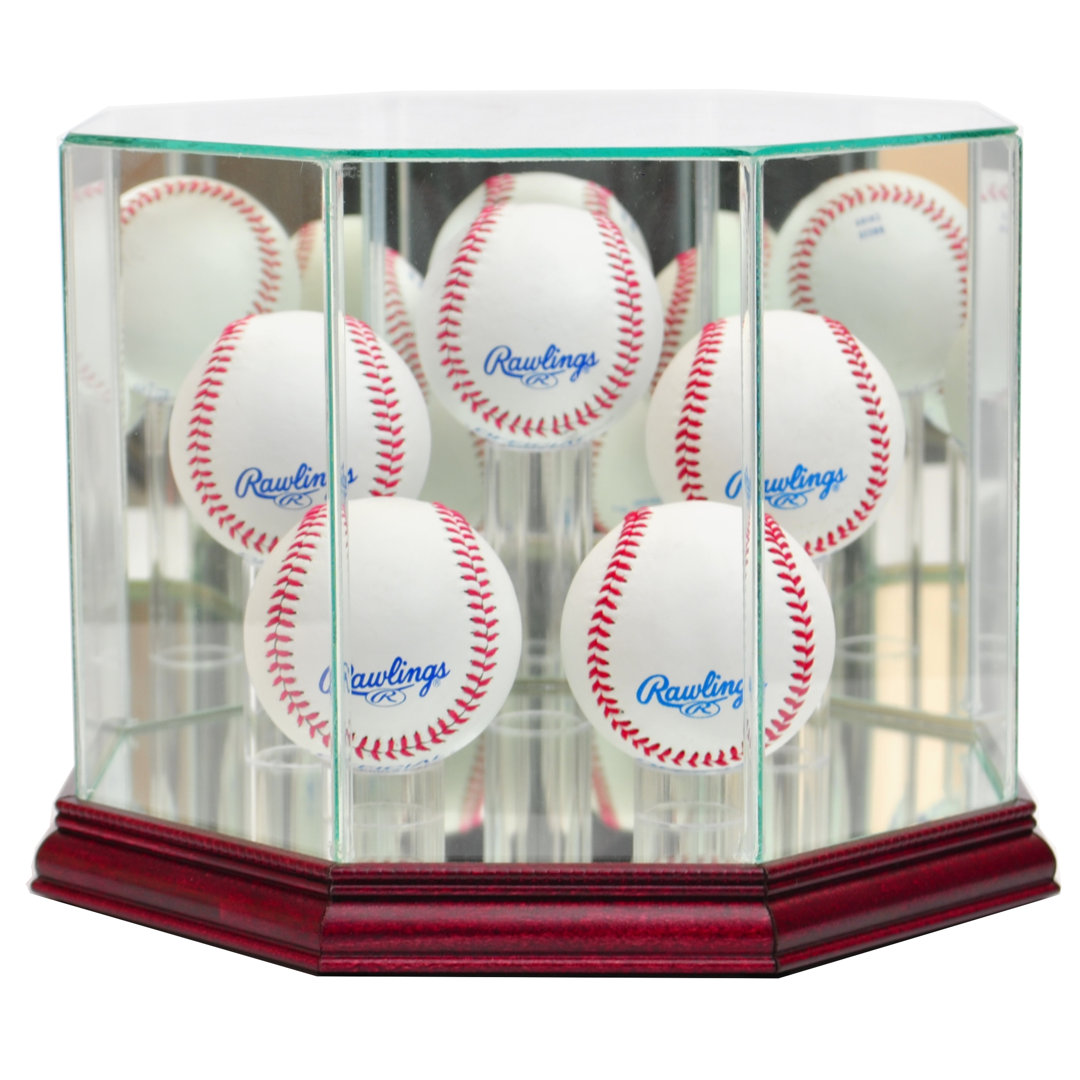 Perfect Cases And Frames 9.5'' W 9.5'' D Baseball Glass Ball / Puck Case Perfect Cases and Frames