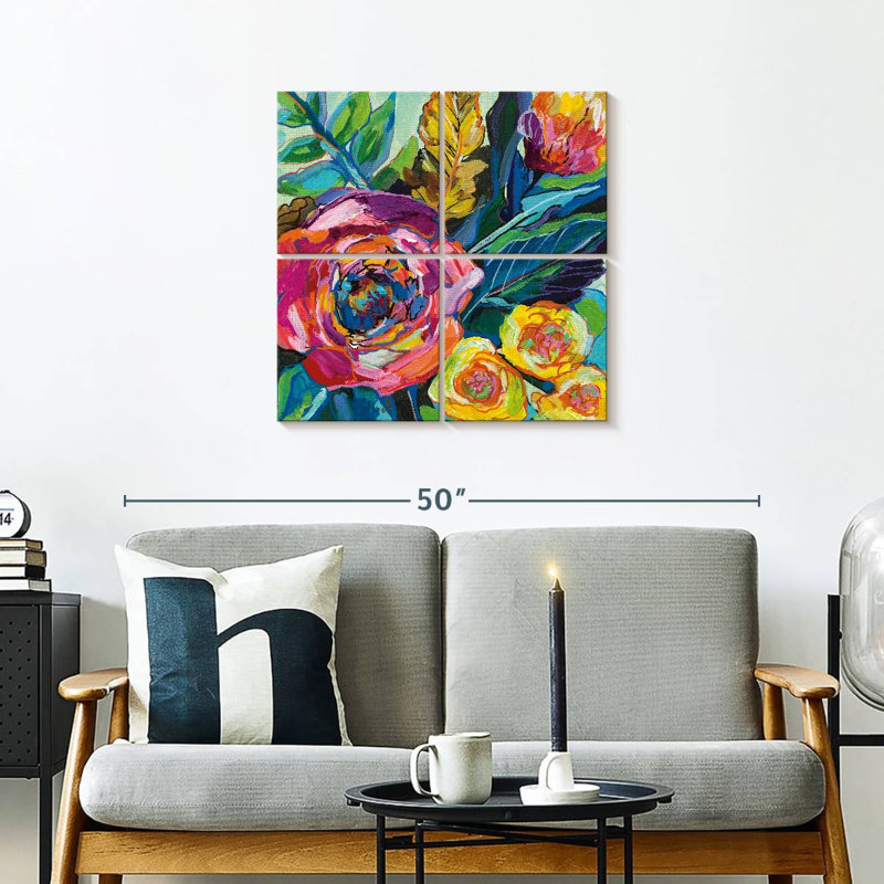 Harnek Pop Blooms, H 26 po x l 26 po