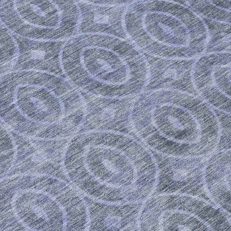 Tapis intérieur / extérieur Zafrine Denim, 8' x 10'