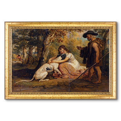 Custom Framed Masterpiece " Measure For Measure, Or The Biter Bit " by James Ward