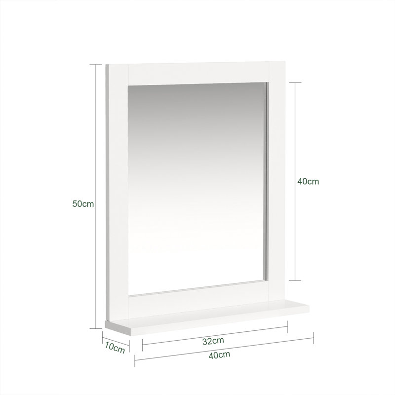 Goggin Wall Mirror with Shelf