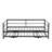 Metal Daybed With Adjustable Trundle, Pop Up Trundle-1765906884