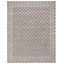 Light Gray Tonal Check Rug-2081866911