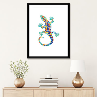 " Gaudi Mosaic Dragon "