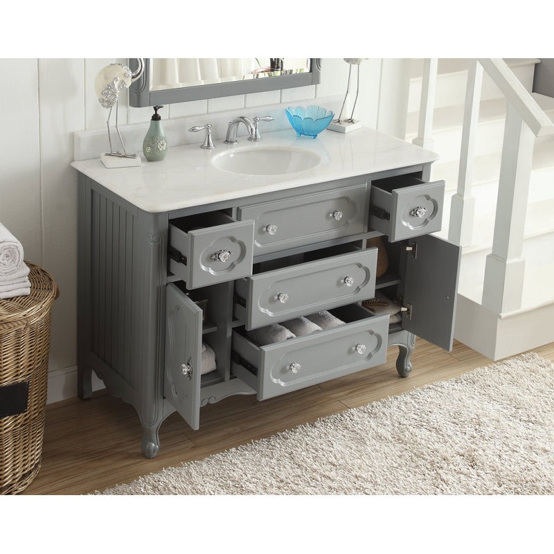 Ensemble de meuble-lavabo simple 48 po Albertine