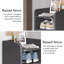 6 Pair Shoe Rack