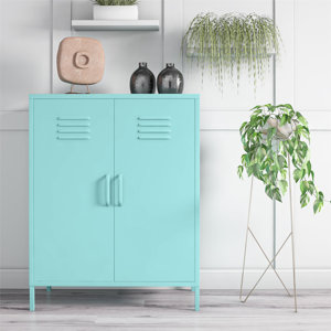 Cache 2 - Door Metal Accent Cabinet