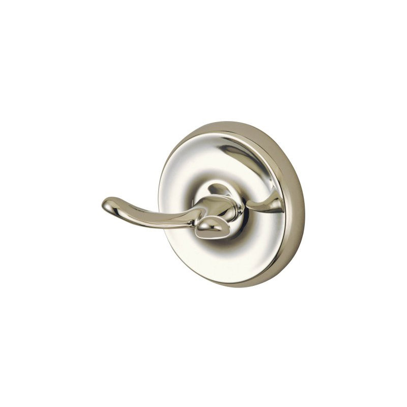 Elizabeth Wall Mounted Robe Hook, Satin Nickel