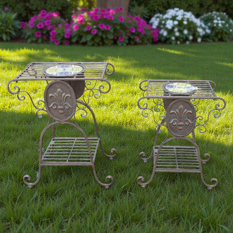 Support pour plante Plato Mosaic (ensemble de 2)