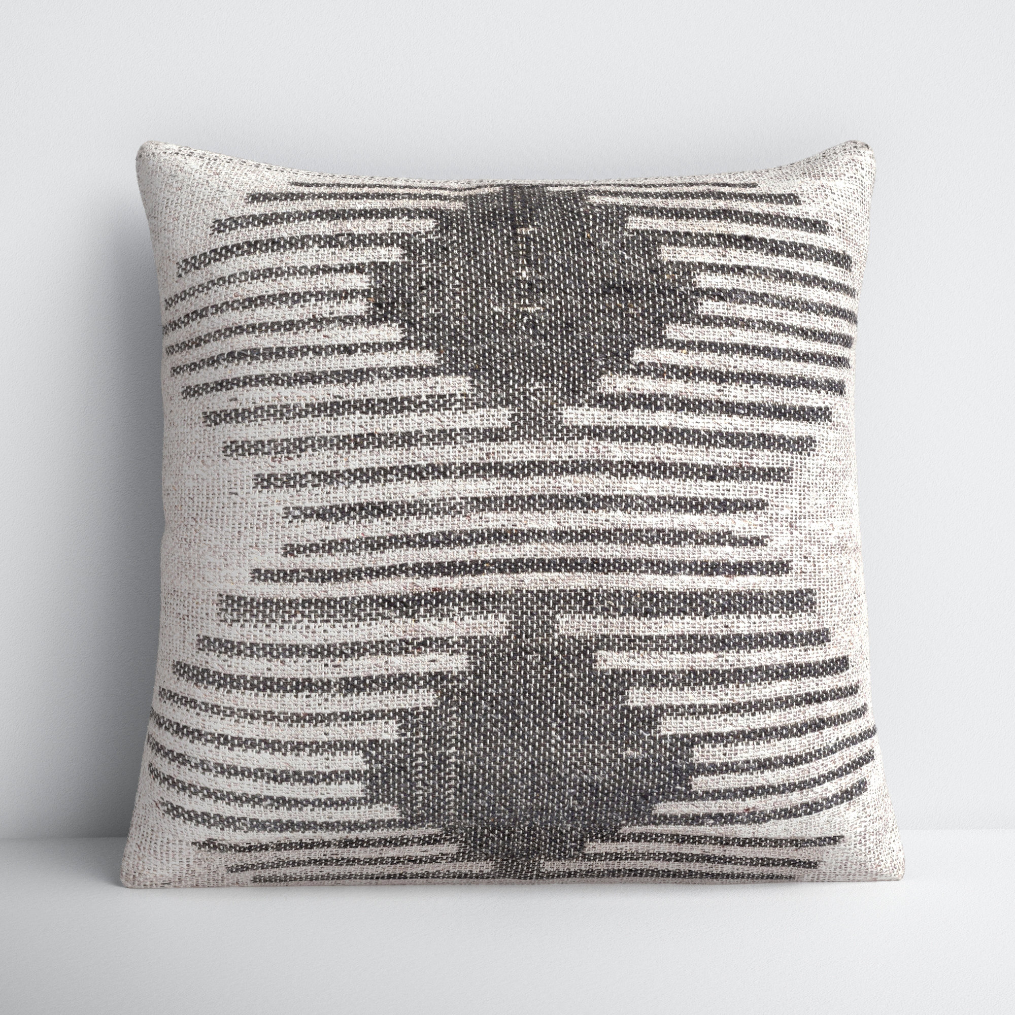 Mahala Geometric Throw Pillow, Polyester/Polyfill, 18" H x 18" W
