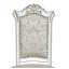 Santiago White And Bone Wood Side Chair (Set Of 2) With Nailhead Trim