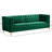 Michelle 90'' Velvet Sofa-2000995171