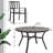 Armisha 4 - Person Patio Dining Set Umbrella Hole Included Round Table