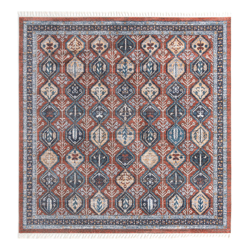 Tapis Bungalow Rose Conner Joriann, Carré de 12 pi
