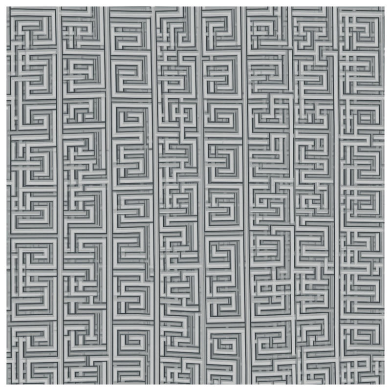 Toile tendue Labyrinth, 12 x 12 pouces