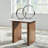 Berkel Marble Top End Table