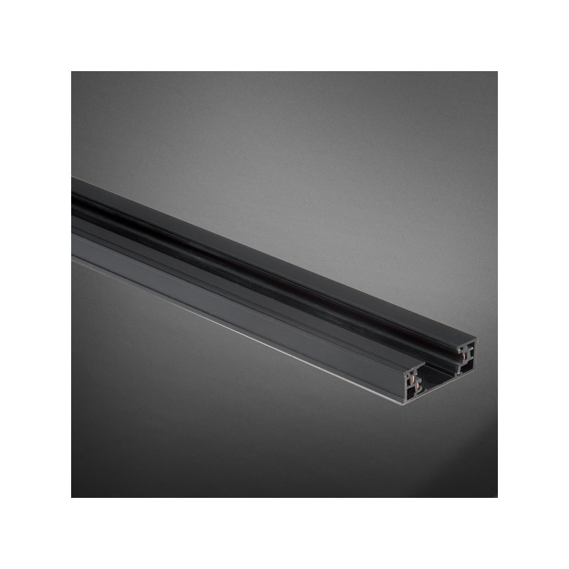 96" Single Circuit Track, Black