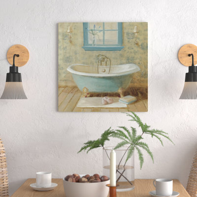 Victorian Bath I - Wrapped Canvas Painting