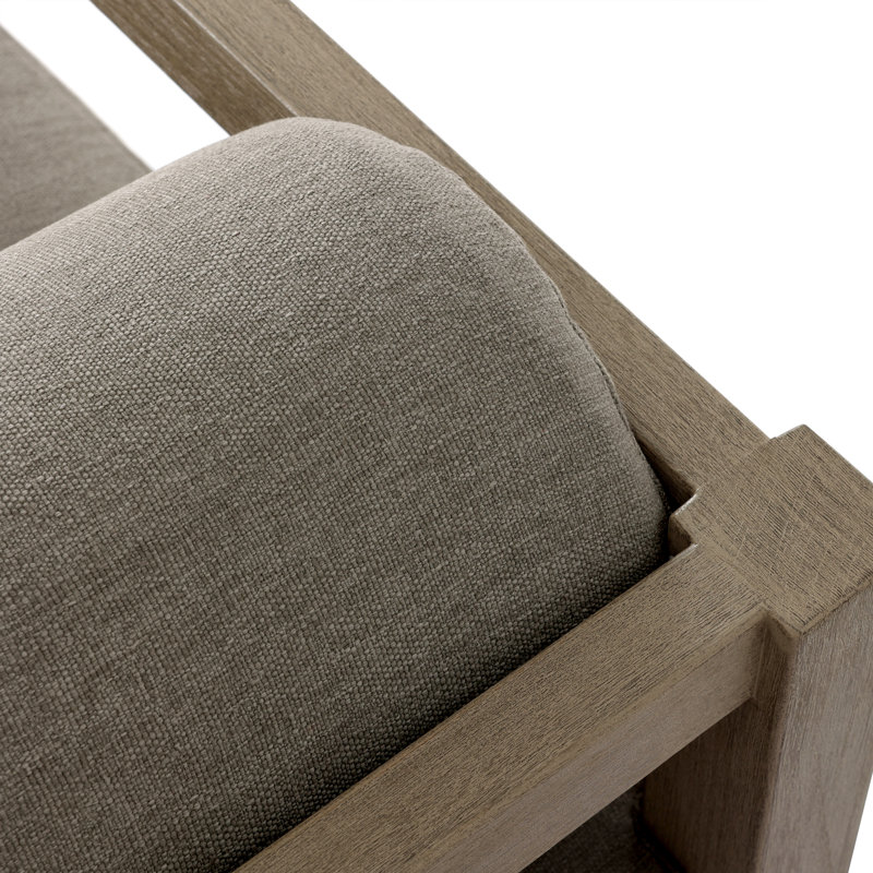 Laskin 106" Outdoor Sofa, Washed Brown