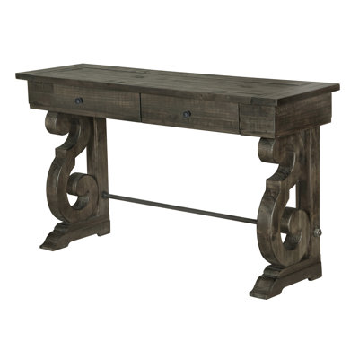 Bethel 50'' Solid Wood Top Console Table