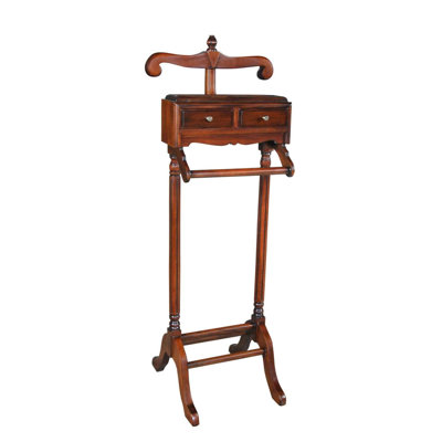 Large Mahogany Valet