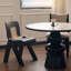 Table de salle à manger blanche-527794665