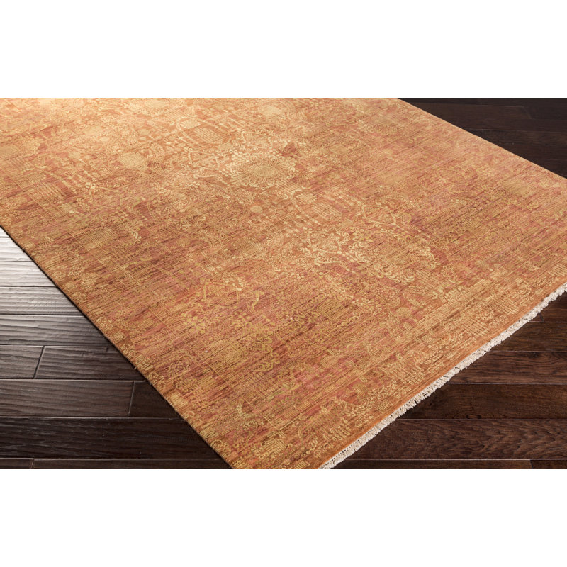 Wool Oriental Indoor Rug, Rectangle 9' x 12'