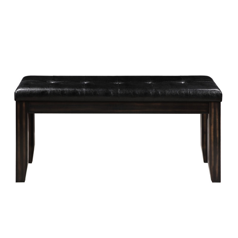 Bench With Tufted Cushion