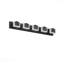 Luminaire de salle de bain pour salle de bain - Luminaire mural moderne en miroir noir à 5 lumières DEL 6000K-2131315256-2131315251-2131315259