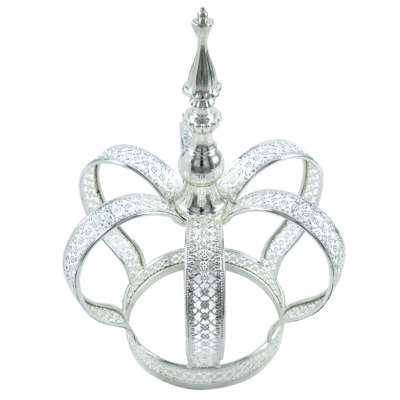 Shanon Figurines & Sculptures, Silver, 21.25" H x 7.5" W x 7.5" D