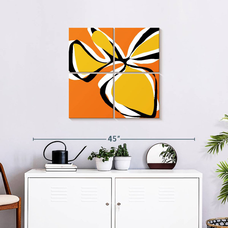 Oh So Pretty - jaune, H 26 po x l 26 po