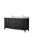 Daria 72'' Double Bathroom Vanity with Carrara Marble Top-61132184-61132188-61132183