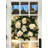 25'' Grapevine Wreath with Hydrangea and Pampas