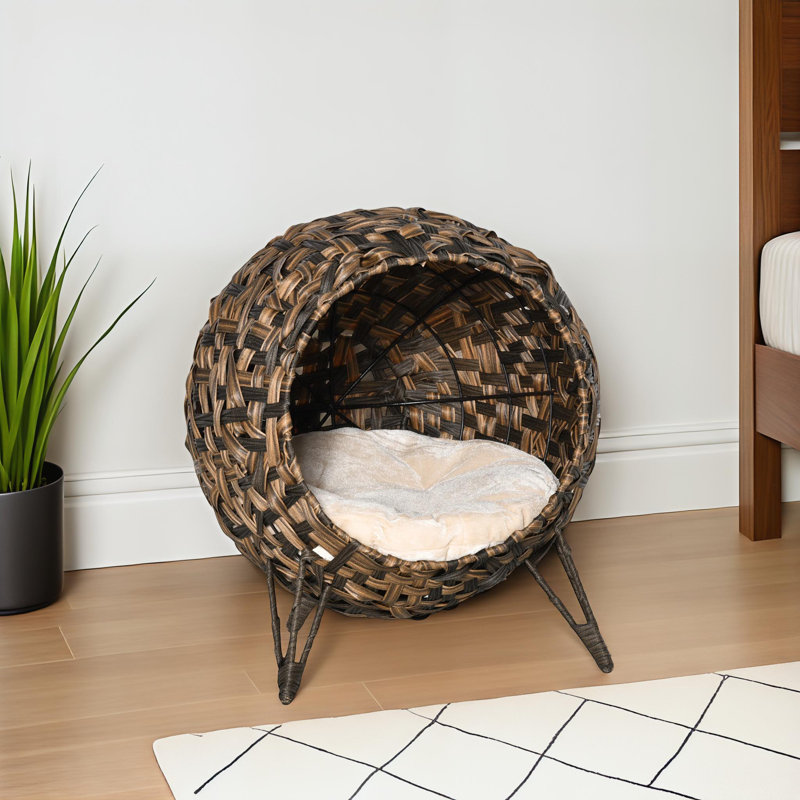 Lit pour chat Maury, Brun