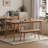 39"W Solid Oak Modern Bench-Oak-825287937
