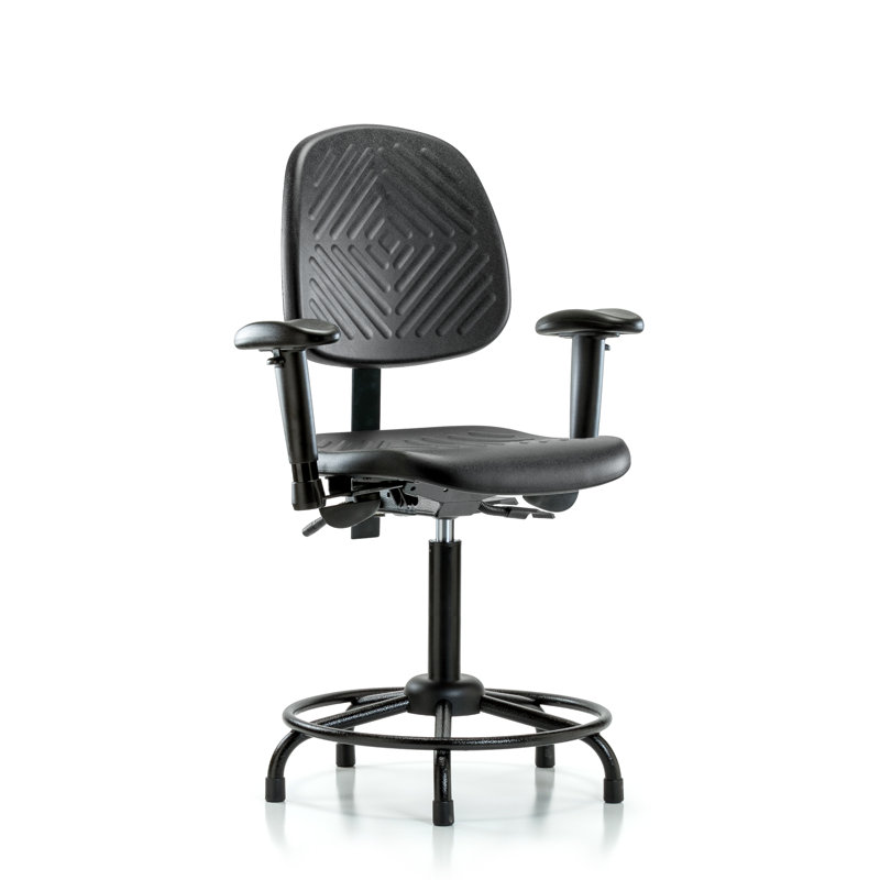 Symple Stuff Sheila Drafting Chair, Included, Glides