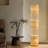 Pagano 50'' White Column Floor Lamp
