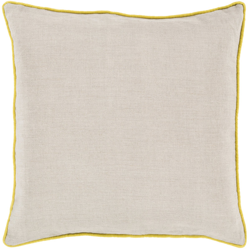 Lightle Reversible Throw Pillow, 20" x 20", Grass Green, Polyester