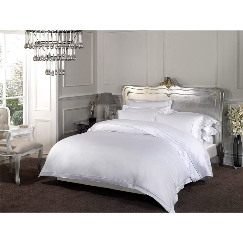 1000TC Percale Fitted Sheet, Kingsize (5')