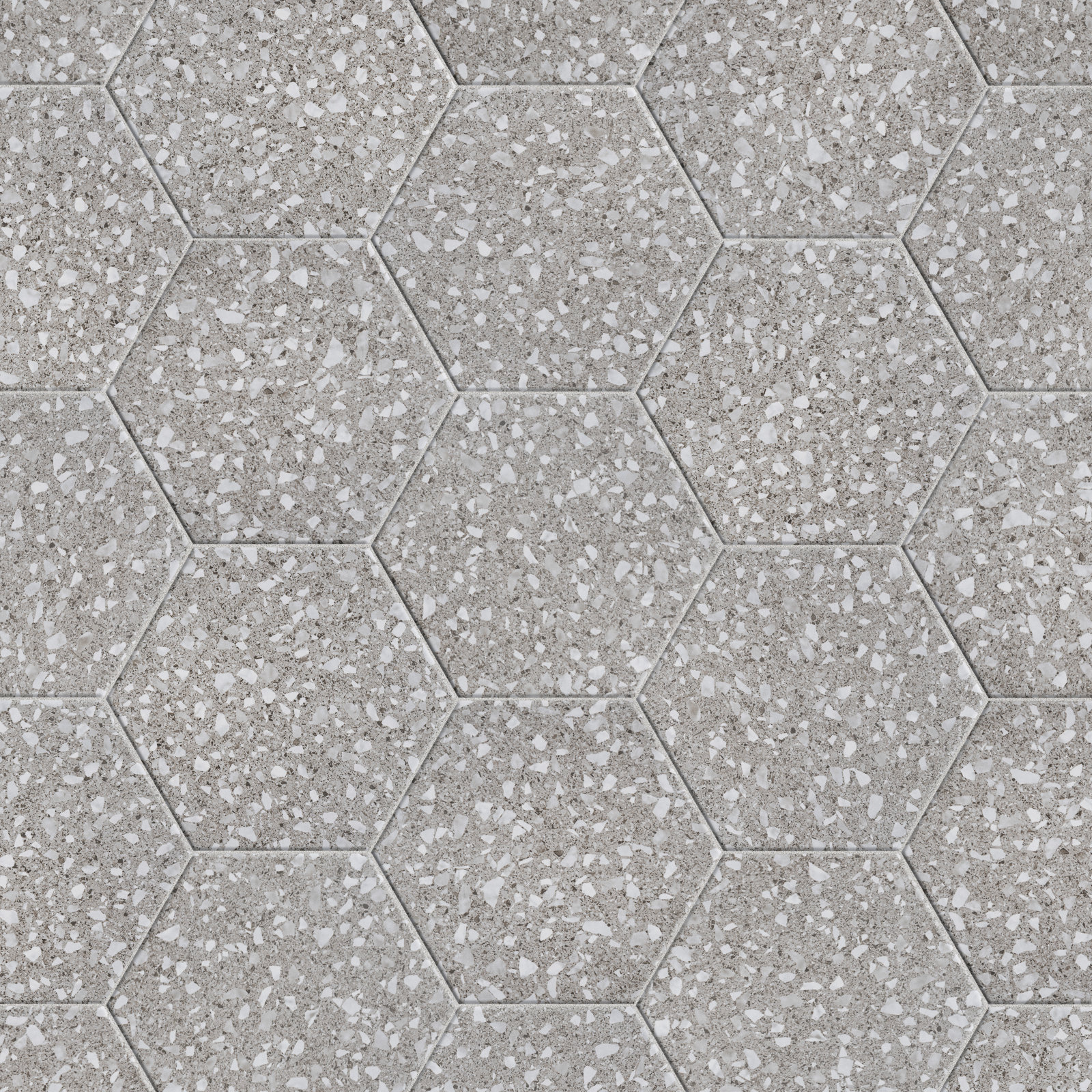 Venice 9" x 10" Porcelain Tile, Silver