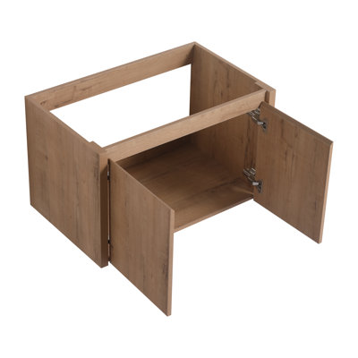 30" Wall-Mounted Single Bathroom Vanity  Base