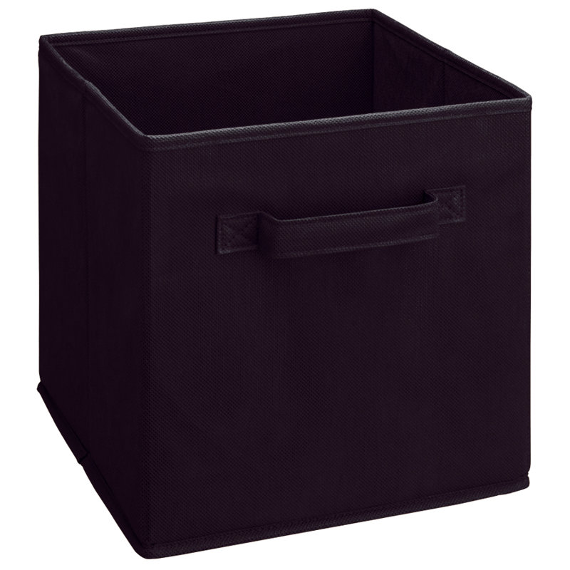 Cubeicals Fabric Drawer, Black, 1