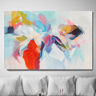Peinture sur toile, "invitation de chance" one-of-a-kind Irena Orlov