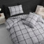 Premium Duvet Cover Set Double Brushed Microfiber Reversible With Zipper Closure & Corner Ties-121870837