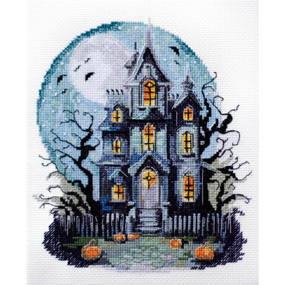 Cross-stitch kit - Haunted House AH-277