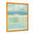 Impression dorée sur toile encadrée