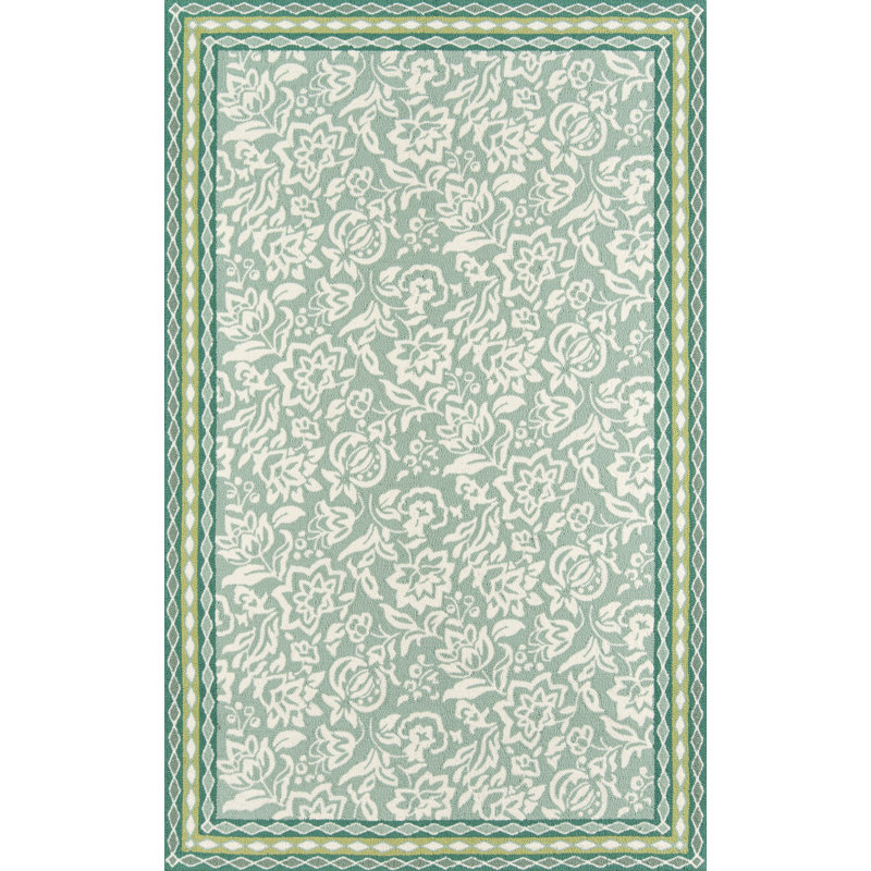 Tapis intérieur / extérieur Rhun, Rectangle 3 pi 9 po x 5 pi 9 po