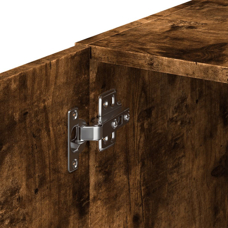 Sharren Highboard, Smoked Oak