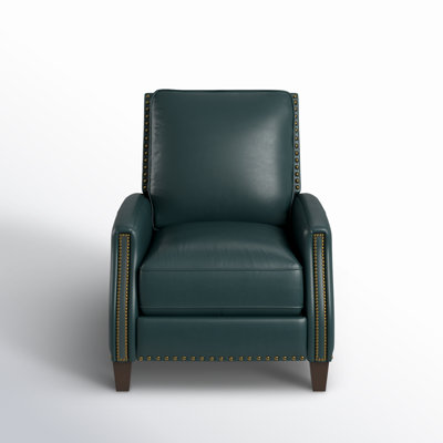 Llewellyn 31"" Wide Leather Manual Standard Recliner -  Birch Lane™, 8C61E3BE28E04B35B001E51DAD16711A