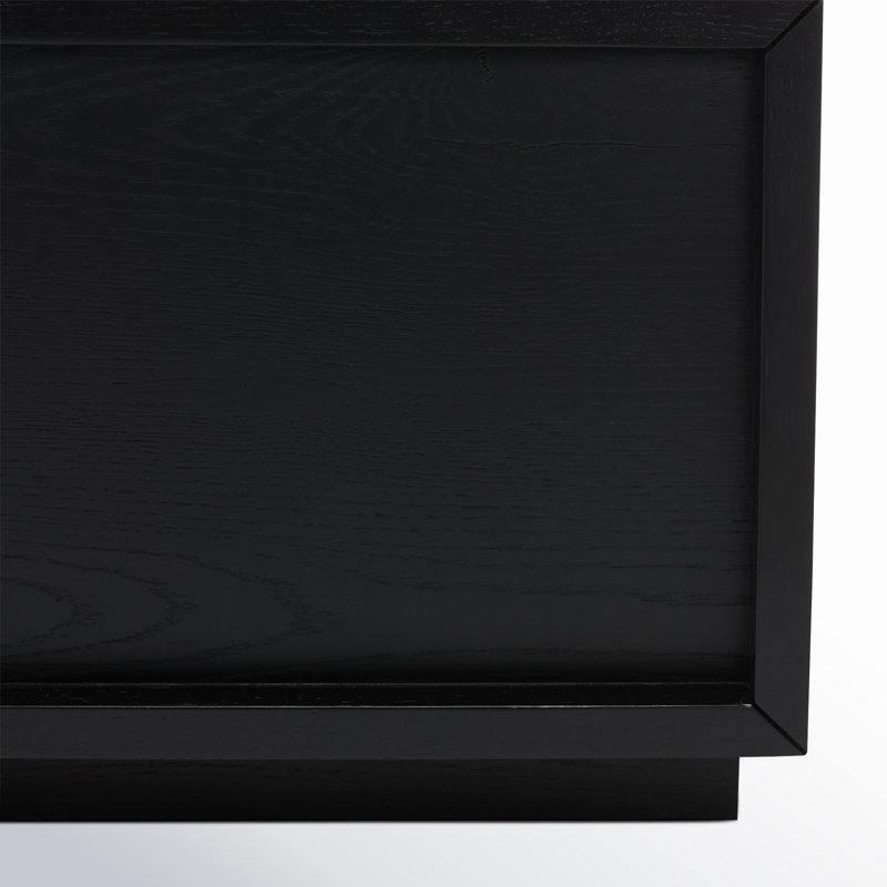 Commode 9 tiroirs Hudson, Noir